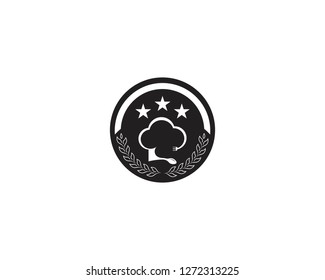 Hat chef icon vector concept