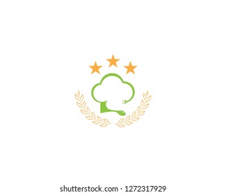 Hat chef icon vector concept