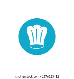 Hat chef logo creative template vector illustration