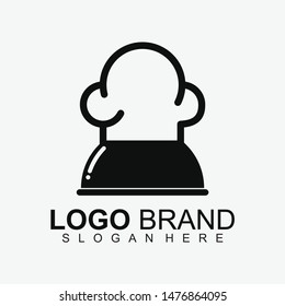 Hat Chef Logo Design. Modern Design. Flat Logo. Hat Chef Icon. Vector Illustration