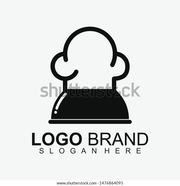 Hat Chef Logo Design Modern Design Stock Vector Royalty Free