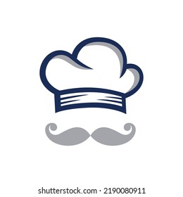 Hat chef logo and symbols vector template