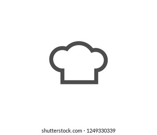 hat chef logo template