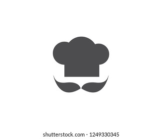 hat chef logo template