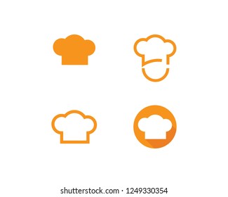 hat chef logo template