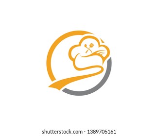 Hat chef logo template vector icon illustration design