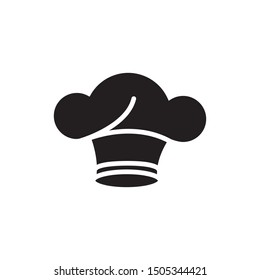 hat chef logo template vector illustration