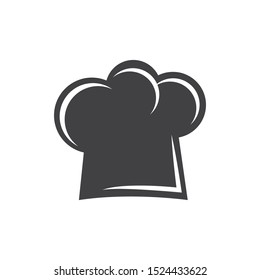 hat chef logo template vector illustration