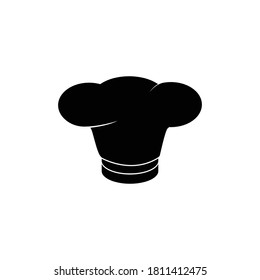 hat chef logo template vector illustration