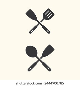 hat chef logo template vector illustration