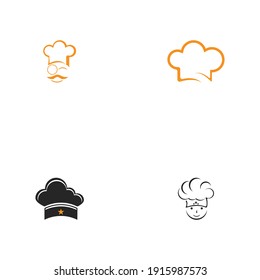 diseño de ilustraciones vectoriales del logotipo del chef