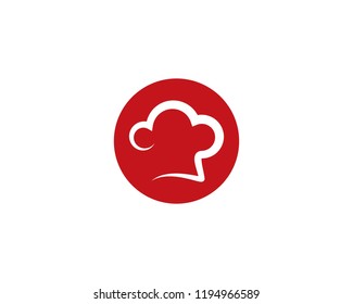 Hat chef symbol illustration