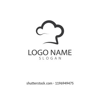 Hat chef symbol illustration