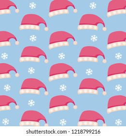 hat of christmas icon pattern