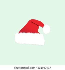hat christmas Icon Vector Illustration
