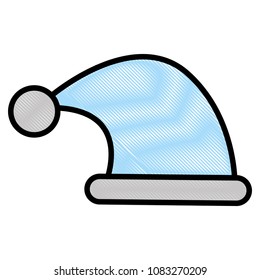 hat christmas isolated icon