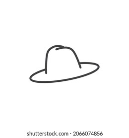 Hat, Clothing Concept Simple Design