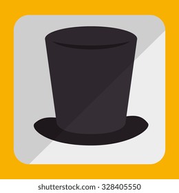 hat colorful icon design, vector illustration graphic