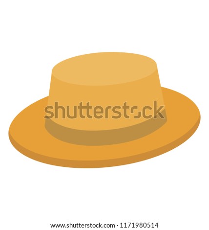 
Hat to complete a perfect attire 

