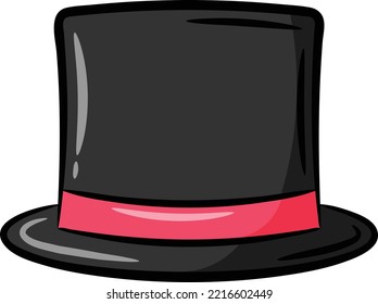 hat cute drawing for school flashcard