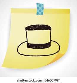 hat doodle drawing