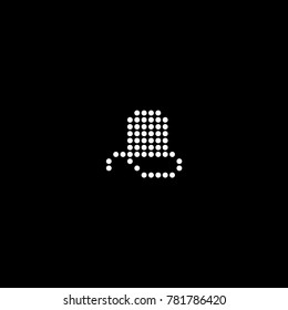 Hat dot logo concept for your business