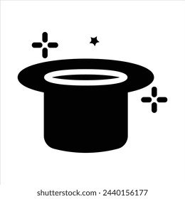 hat in flat design style