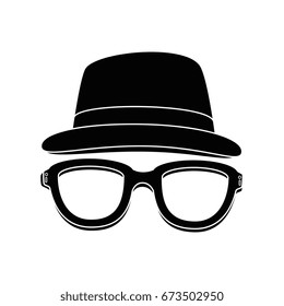 hat and glasses icon