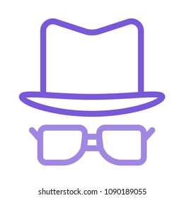 hat glasses man 