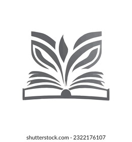 hat graduation book logo icon vector
