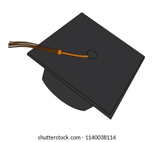 hat graduation isolated icon