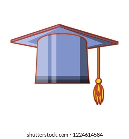 hat graduation isolated icon