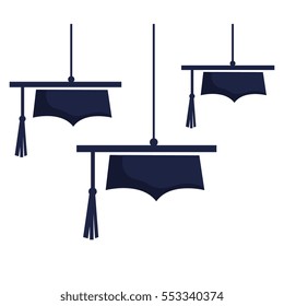 hat graduation isolated icon