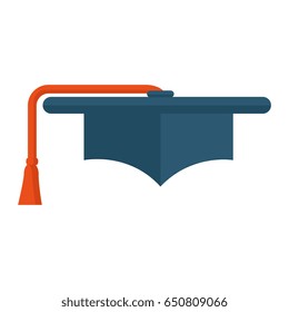 hat graduation isolated icon