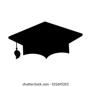 hat graduation isolated icon vector illustration design