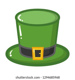 hat happy st patricks day vector illustration