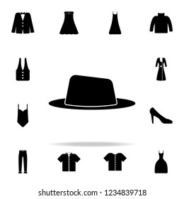 hat icon. Clothes icons universal set for web and mobile