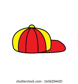 hat icon collection, trendy style
