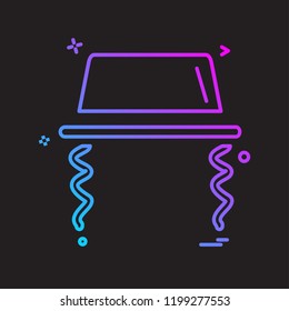 Hat icon design vector