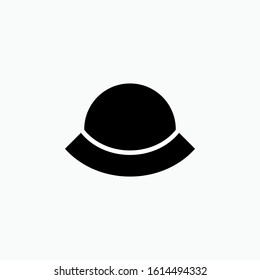 Hat Icon - Fashion Element Illustration As a Simple Vector Sign & Trendy Symbol. 