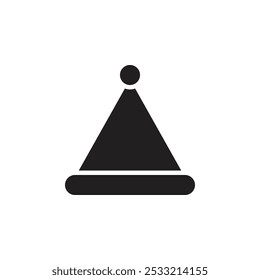 Icono de sombrero Ilustración de línea plana