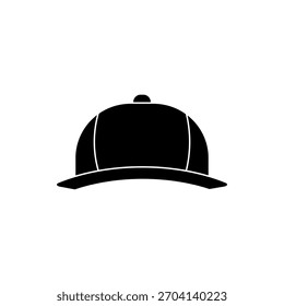 Icono de sombrero estilo plano aislado. Vector