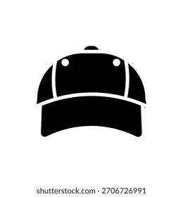 Icono de sombrero estilo plano aislado. Vector