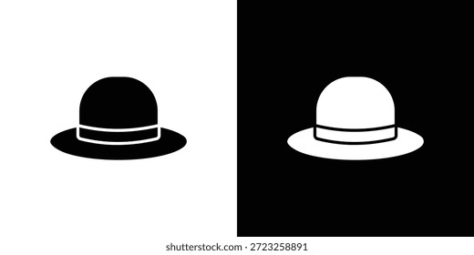 Icono de sombrero gráfico doodle diseños colección