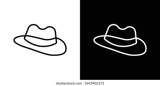 Hat icon Graphic vector set for ui design