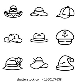 
Hat icon. Great illustration vector for style, fashion and accessories