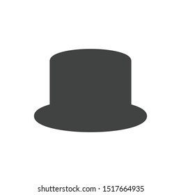 Hat icon isolated on white background. Headwear symbol modern, simple, vector, icon for website design, mobile app, ui. Vector Illustration