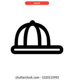 hat icon isolated sign symbol vector illustration - high quality black style vector icons
