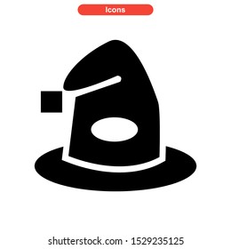 hat icon isolated sign symbol vector illustration - high quality black style vector icons
