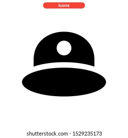 hat icon isolated sign symbol vector illustration - high quality black style vector icons
